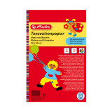 Бумага цветная, 33х23см, 130г/м, 20л, 10цветов