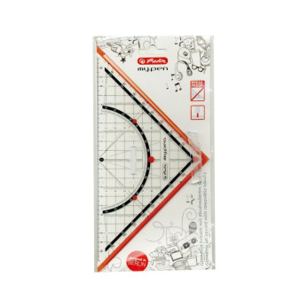 Треугольник Herlitz My.pen, 25см