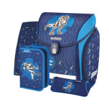 Ранец New Midi Plus Blue Dino