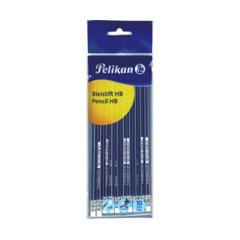 Карандаш чернографитный Pelikan НВ, 10 шт.