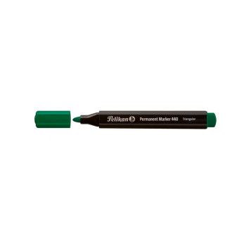 Маркер перманентный Pelikan 440 Tri F, зеленый