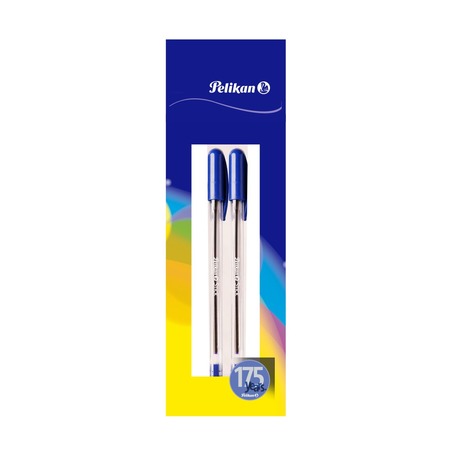 Ручки шариковые Pelikan Stick, синие, 2 шт.