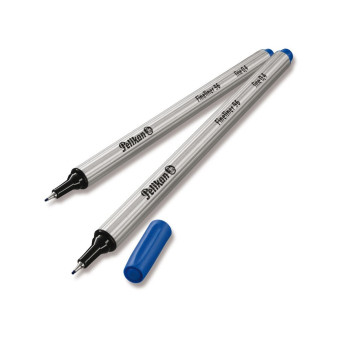 Ручка капиллярная Pelikan Fineliner, 0.4 мм, синяя