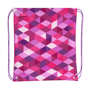 Ранец New Midi Plus Pink Cubes
