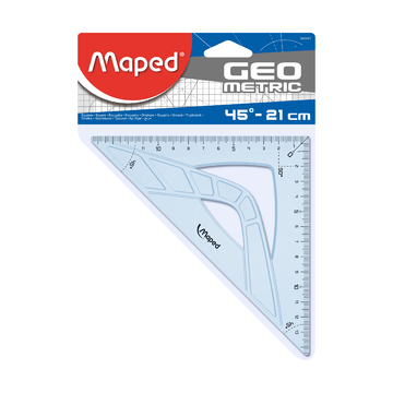 Угольник Maped Geometric 45
