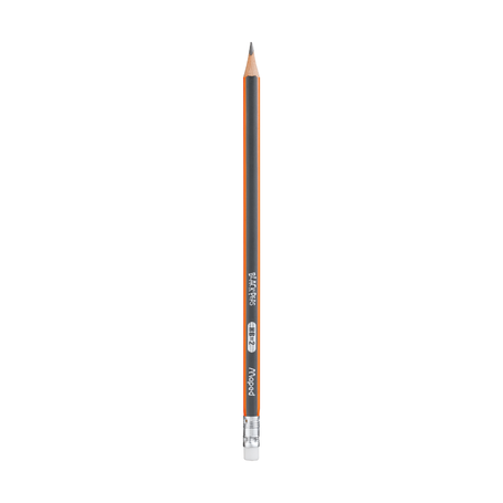 Чернографитный карандаш Maped HB с ластиком, 1 шт.