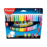 Фломастеры Color'Peps Long Life, 18 цв.