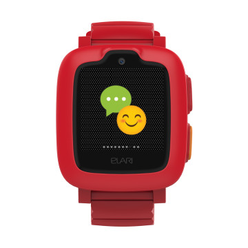 Часы-телефон Elari KidPhone 3G, красные