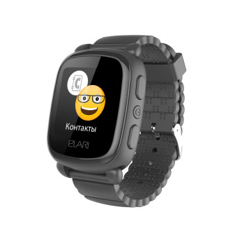 Часы-телефон Elari KidPhone 2, черные