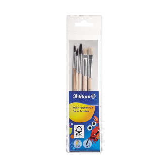Набор кистей Pelikan из 5 шт 