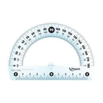 Транспортир 180 Essentials 146, 12 см