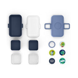 Ланч-бокс Monbento MB Tresor Blue infinity