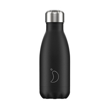 Термос Chilly's Bottles Monochrome, 260 мл, Black