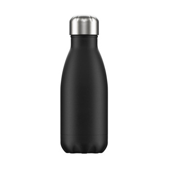 Термос Chilly's Bottles Monochrome, 260 мл, Black