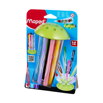 Фломастеры Maped Jungle Innovation, 12 шт.